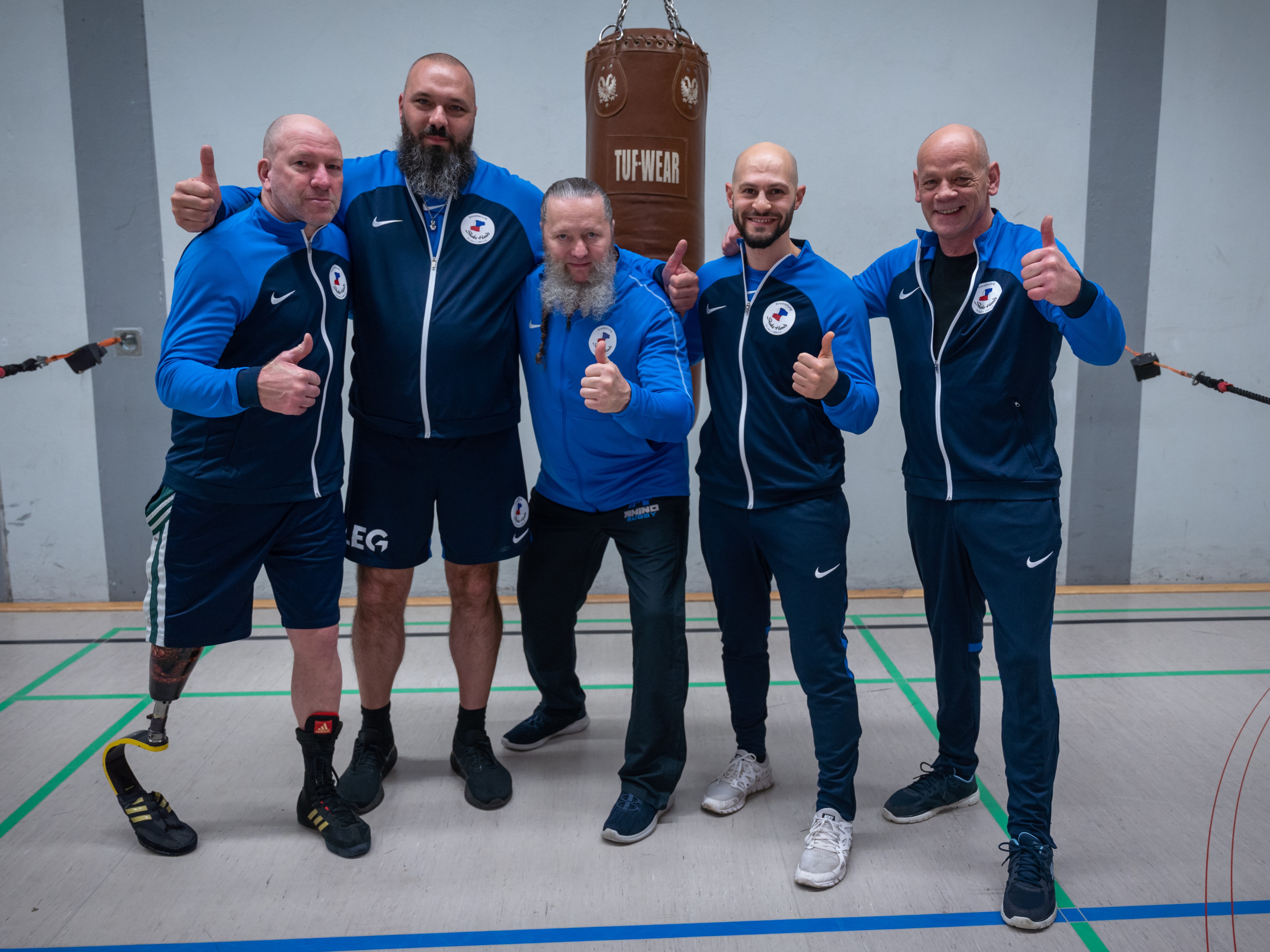 Trainerteam der Boxabteilung Shake Hands vom TV Leer von 1860 e.V.